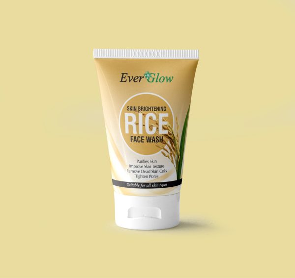 Everglow Skin Brightening Rice Face Wash 120 Ml